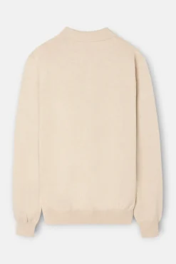 Silbon Camisolas-Camisola de gola polo Tostado