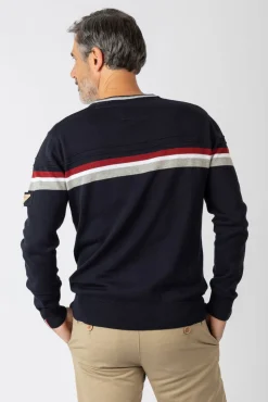 Privata Camisolas-Camisola de gola redonda Azul