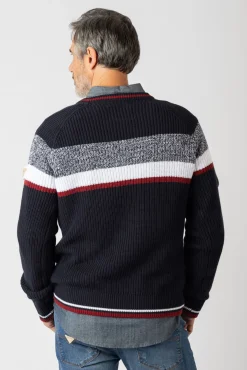 Privata Camisolas-Camisola de gola redonda Azul