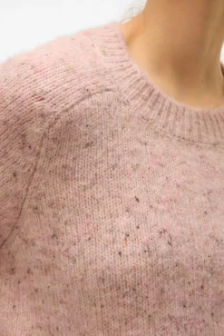 Vero Moda Camisolas-Camisola de lã de corte largo Subiu