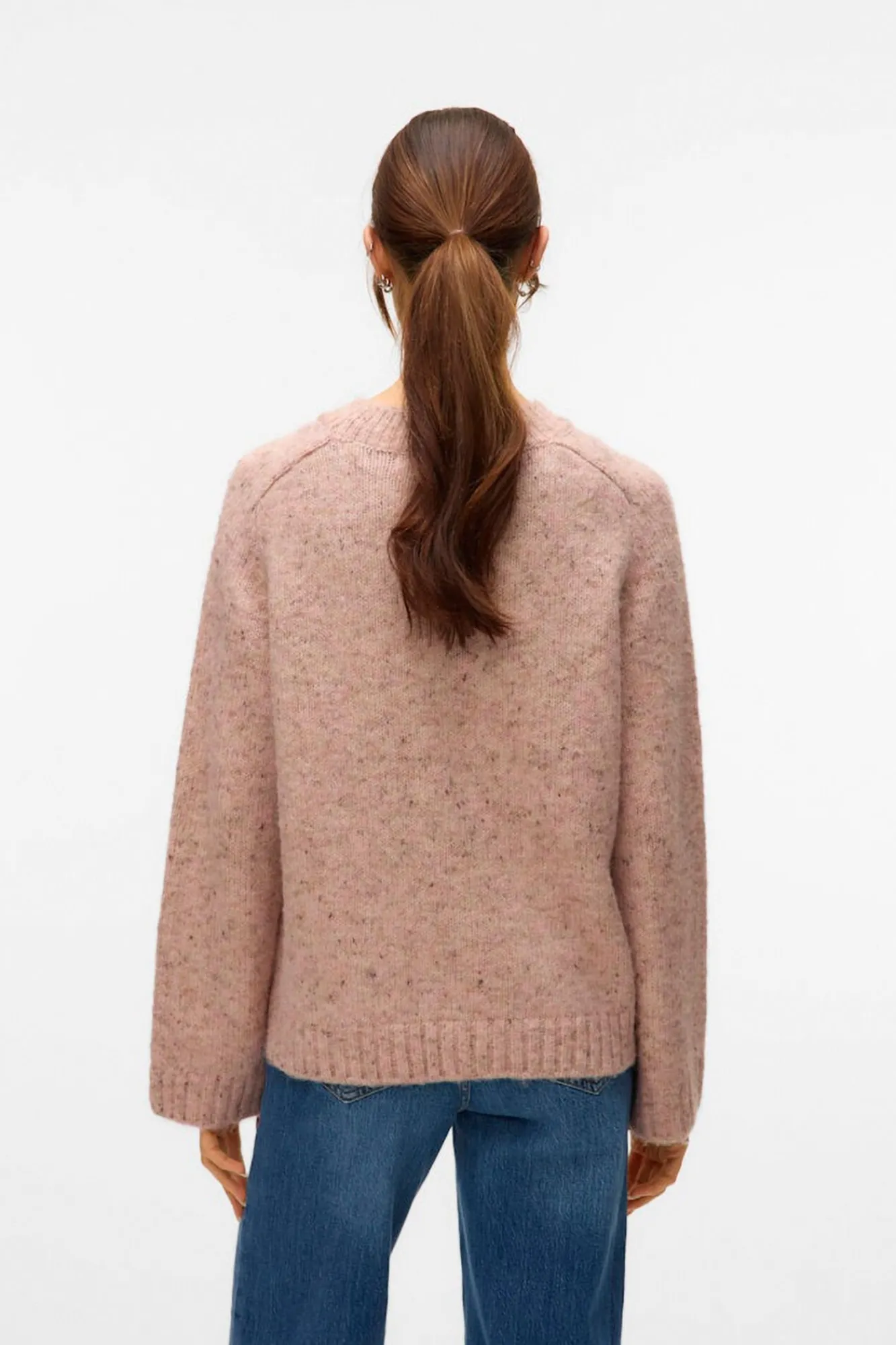 Vero Moda Camisolas-Camisola de lã de corte largo Subiu