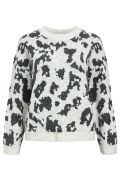 Object Camisolas-Camisola de lã e alpaca Cinzento