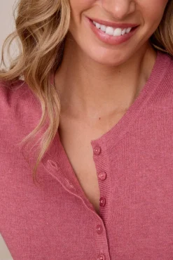 Polín Et Moi Camisolas-Camisola de malha Vermelho