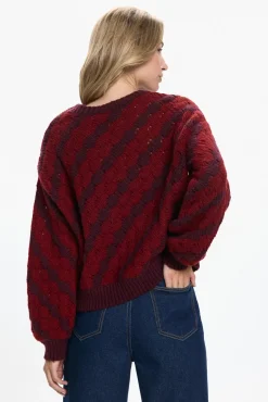 Vero Moda Camisolas-Camisola de malha com efeito geométrico Granada