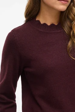 Vila Camisolas-Camisola de malha com gola Perkins Granada