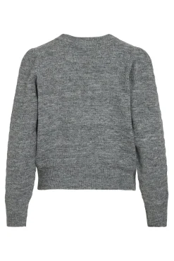 Vila Camisolas-Camisola de malha com lã Cinzento