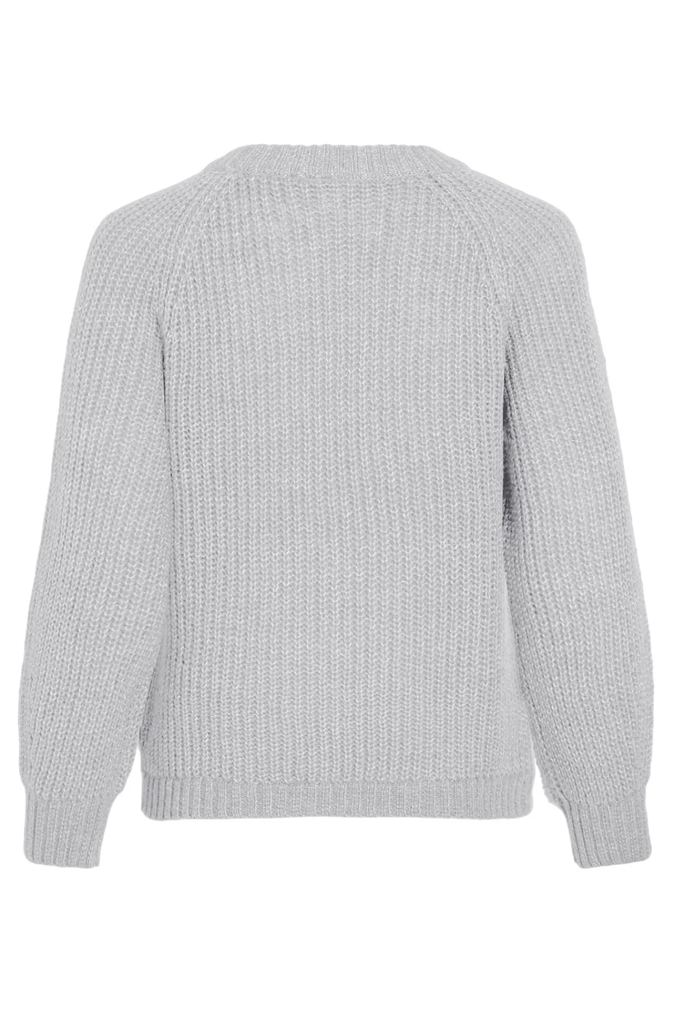 Vila Camisolas-Camisola de malha com lã Cinzento