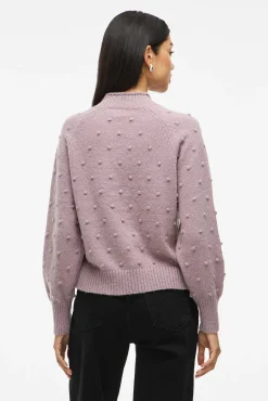 Vila Camisolas-Camisola de malha com malha Subiu