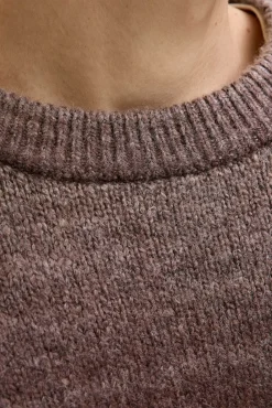 Jack & Jones Camisolas-Camisola de malha degradê vermelho