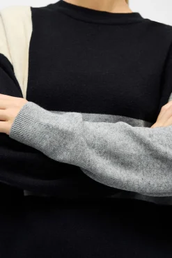 Object Camisolas-Camisola de malha estampado Preto