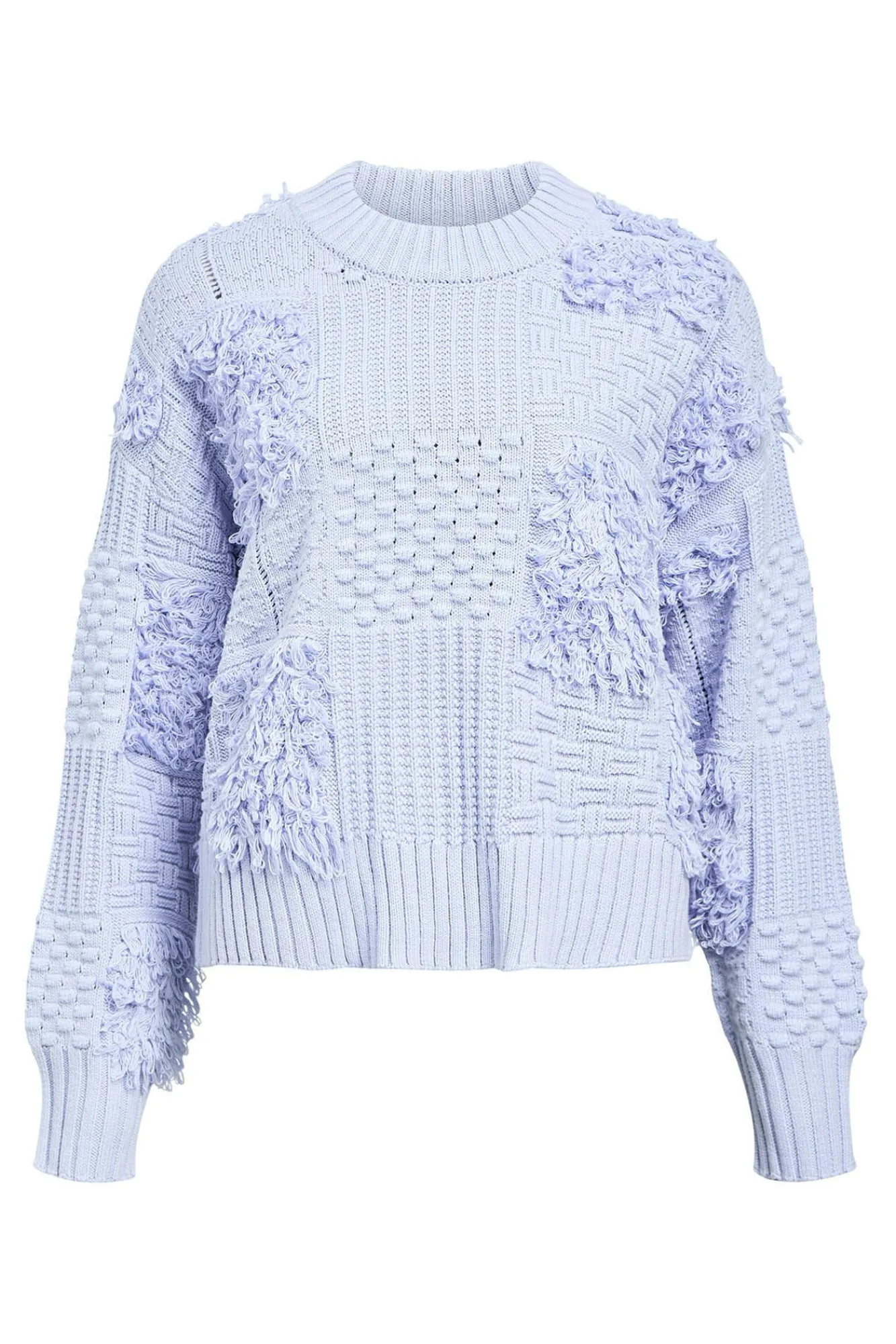 Object Camisolas-Camisola de malha patchwork Roxo