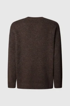 Pepe Jeans Camisolas-Camisola de malha Phelan castanho