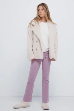 Springfield Camisolas-Camisola de malha trançada em chenille vison