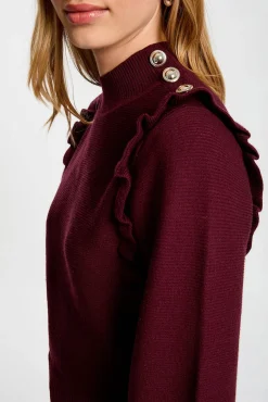 Morgan Camisolas-Camisola de manga comprida com babados Granada