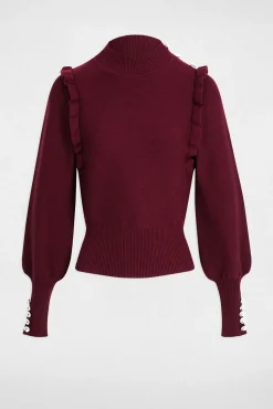 Morgan Camisolas-Camisola de manga comprida com babados Granada