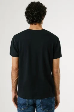 Pepe Jeans T-Shirts-Camisola de manga curta preto