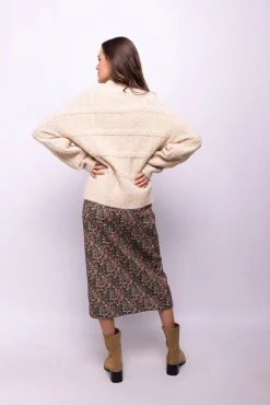 Object Camisolas-Camisola de oitos Tostado