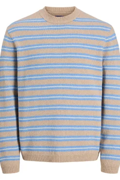 Jack & Jones Camisolas-Camisola de riscas azul