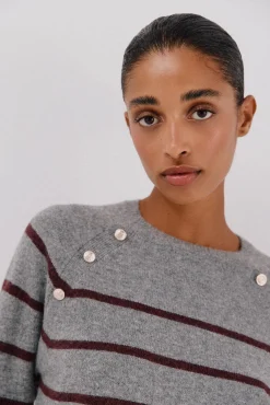 Cortefiel Camisolas-Camisola de toque suave Cinzento