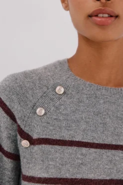 Cortefiel Camisolas-Camisola de toque suave Cinzento