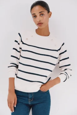 Cortefiel Camisolas-Camisola de toque suave Azul