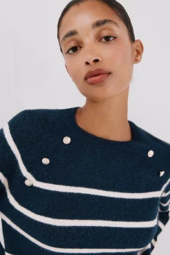 Cortefiel Camisolas-Camisola de toque suave Azul