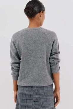 Cortefiel Camisolas-Camisola de toque suave Cinzento