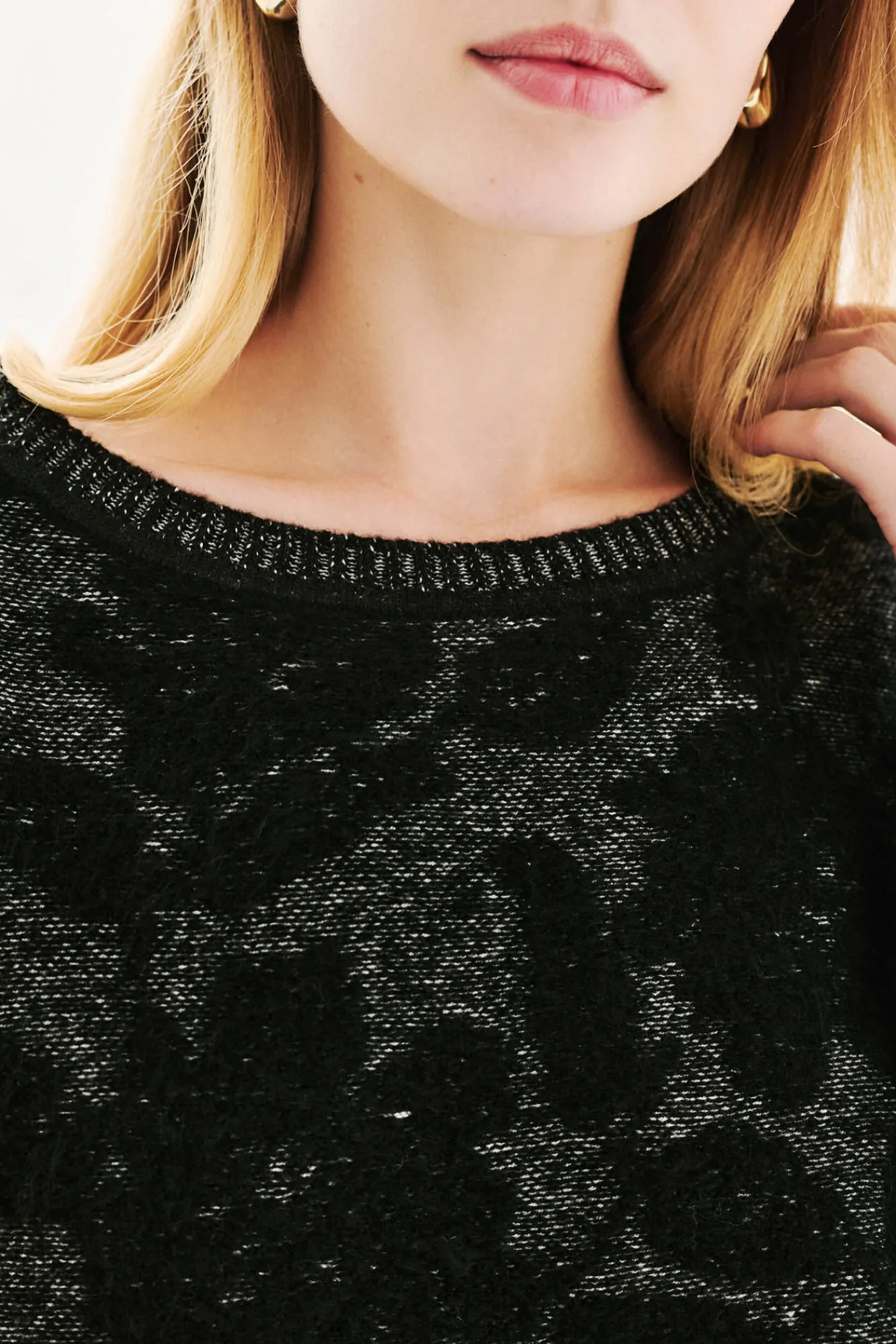 Caroll Camisolas-Camisola detalhes Verde