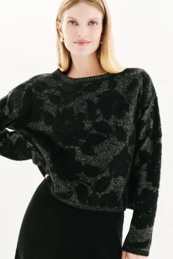 Caroll Camisolas-Camisola detalhes Verde