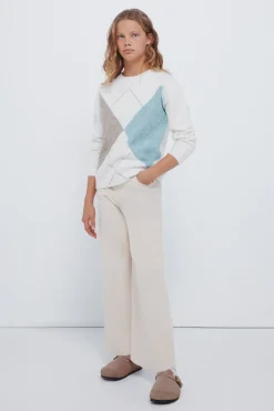 Springfield Kids Malhas-Camisola Diamante Feminino bege