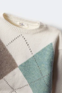 Springfield Kids Malhas-Camisola Diamante Feminino bege