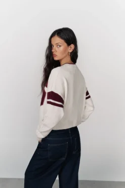 High Spirits Camisolas-Camisola do time do colégio branco