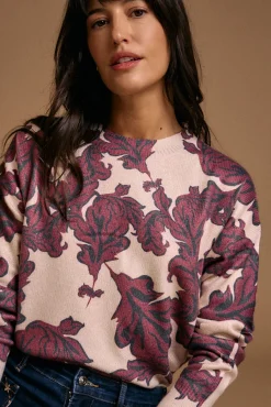 Polín Et Moi Camisolas-Camisola estampado lurex Isaline Granada