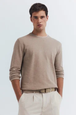 Springfield Camisolas-Camisola estruturada bege