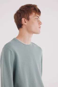 Springfield Camisolas-Camisola estruturada verde