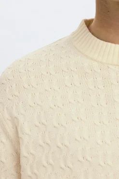 Selected Camisolas-Camisola estruturada 100% algodão orgânico. Branco