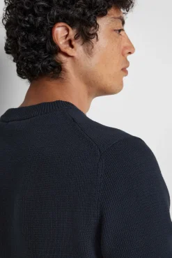 Selected Camisolas-Camisola estruturada 100% algodão orgânico. Preto