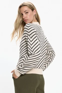 Vero Moda Camisolas-Camisola fino de manga comprida Tostado