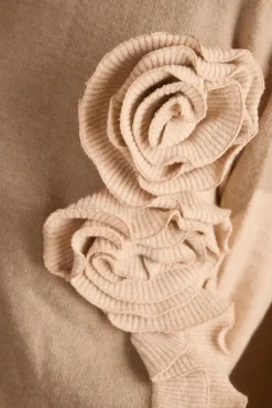 Polín Et Moi Camisolas-Camisola flor Vero Tostado