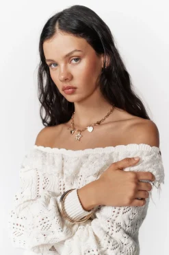 High Spirits Camisolas-Camisola Frillie branco