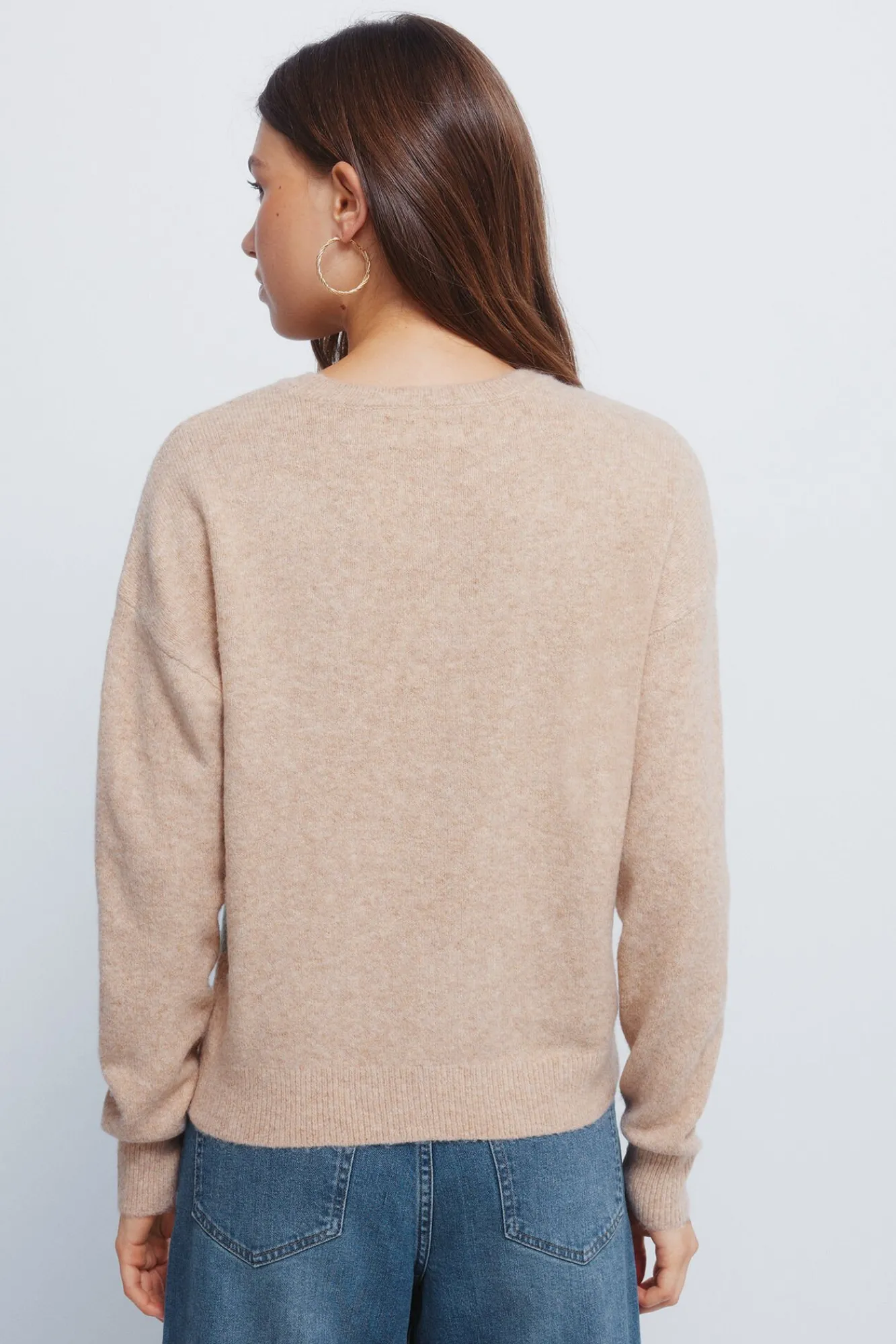 Springfield Camisolas-Camisola frontal em formato de diamante vison