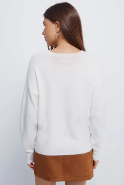 Springfield Camisolas-Camisola frontal em formato de diamante cru