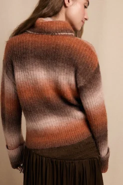 Slowlove Camisolas-Camisola gola alta Tostado