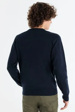 Lois Camisolas-Camisola Gola Caixa azul