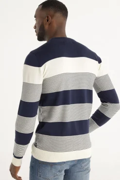 Lois Camisolas-Camisola Gola Caixa azul