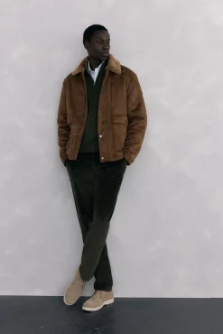 Pedro del Hierro Camisolas-Camisola gola camionista Verde