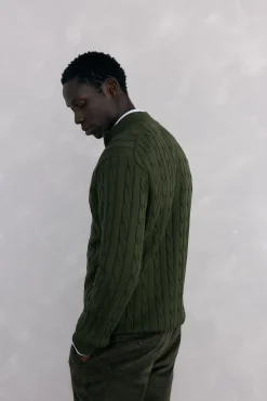 Pedro del Hierro Camisolas-Camisola gola camionista Verde