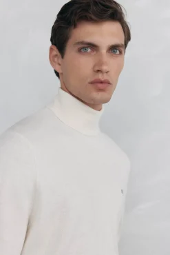 Pedro del Hierro Camisolas-Camisola gola cisne Ecru