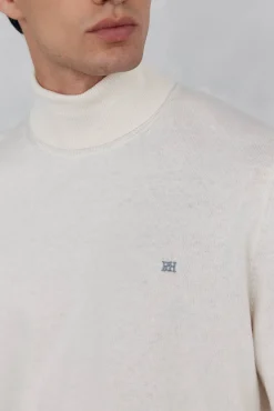 Pedro del Hierro Camisolas-Camisola gola cisne Ecru