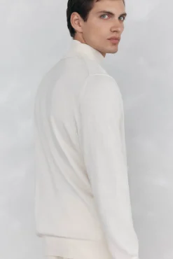 Pedro del Hierro Camisolas-Camisola gola cisne Ecru